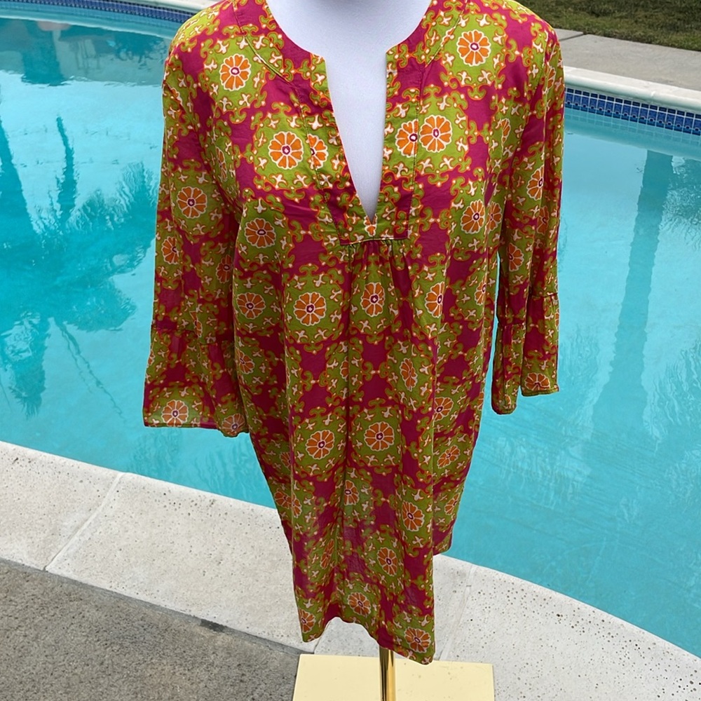 J. Crew 1960s inspired groovy flower-power | Size Small